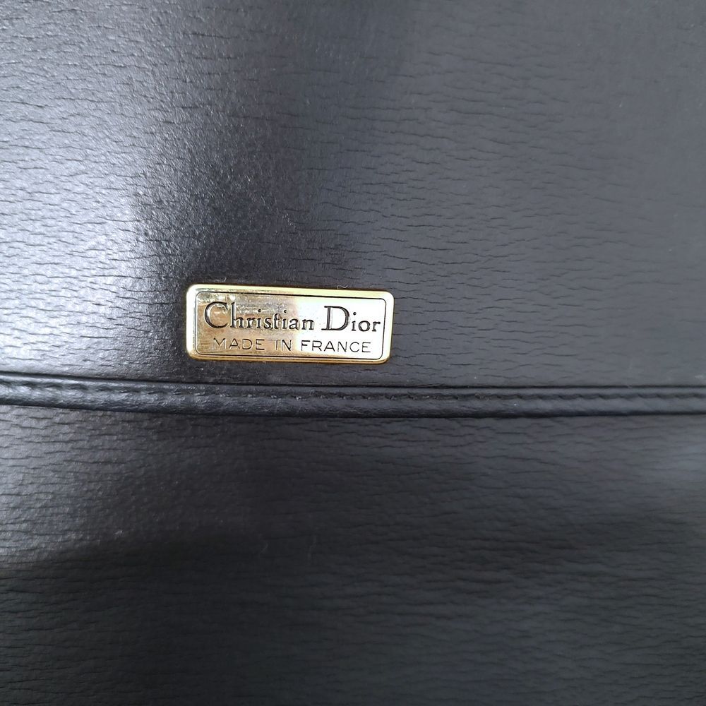 Dior vintage leather saddle crossbody bag EUC - Picture 6 of 12